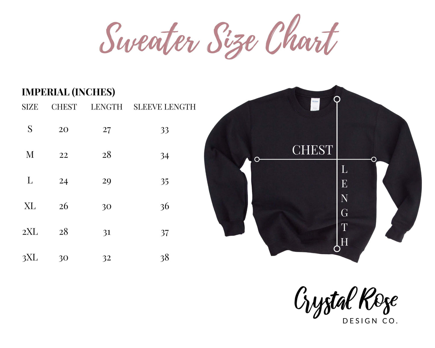 Merry Christmas Crewneck Sweater - Crystal Rose Design Co.