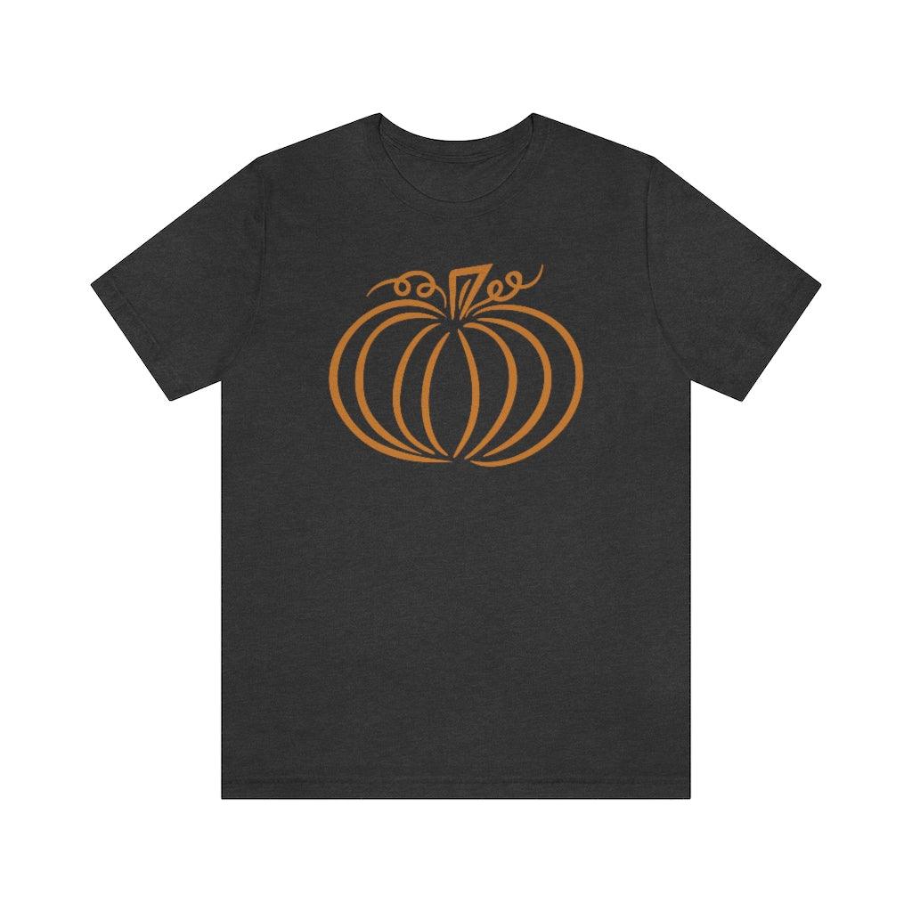 Pumpkin Fall Halloween Short Sleeve Tee - Crystal Rose Design Co.