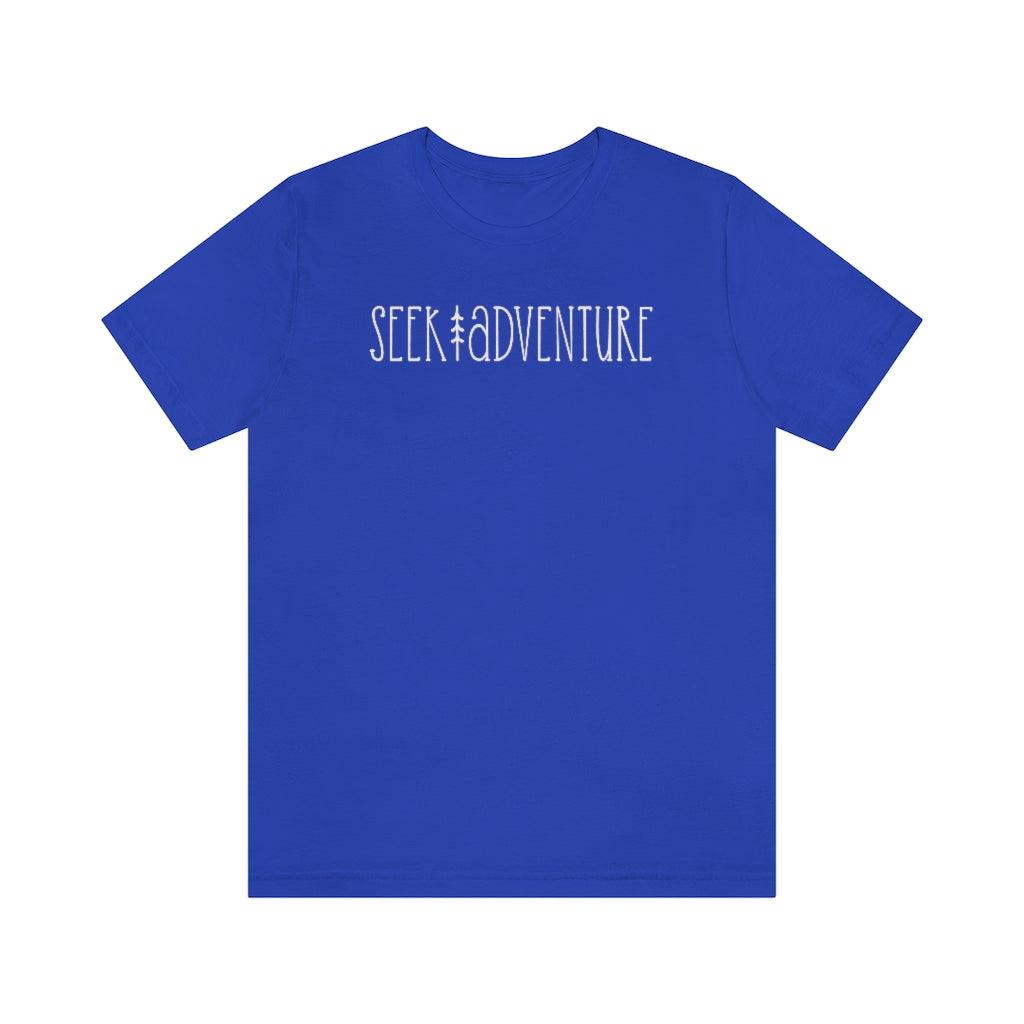 Seek Adventure Short Sleeve Tee - Crystal Rose Design Co.