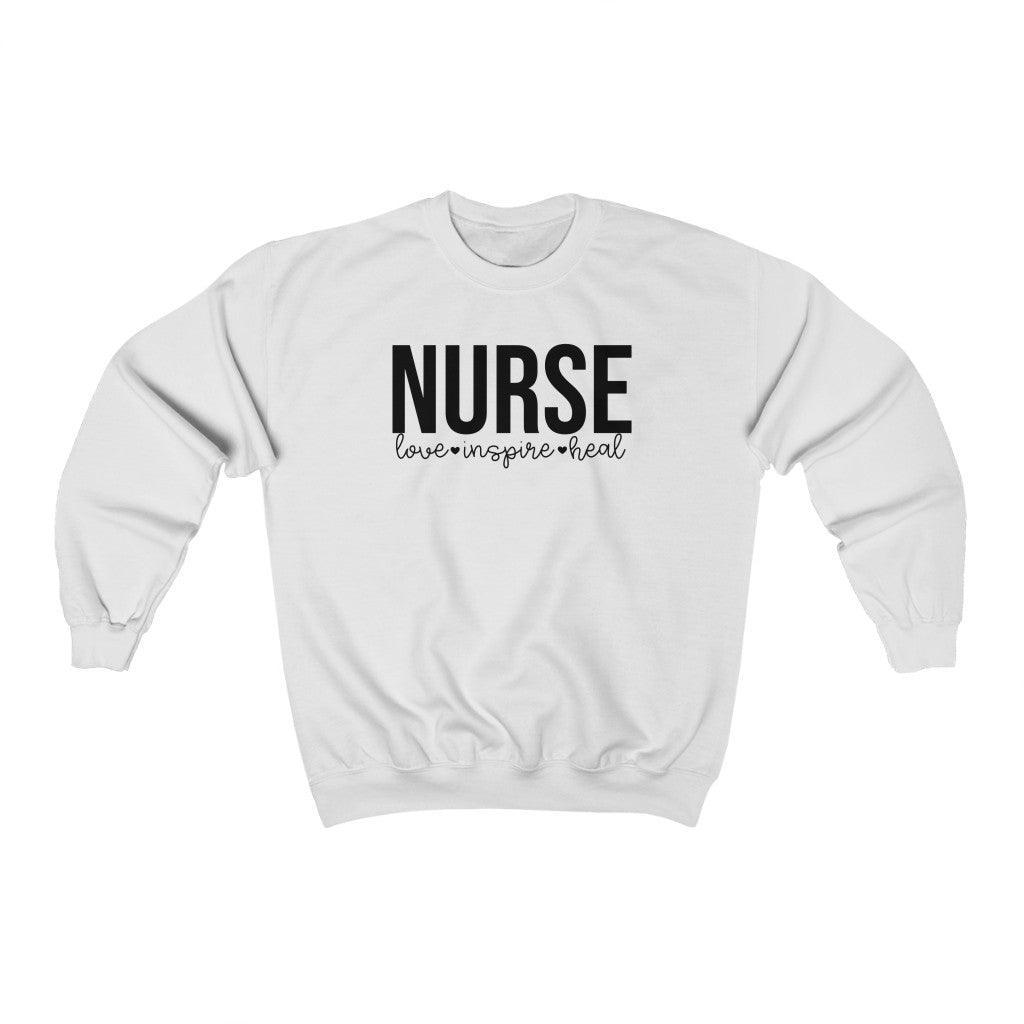 Nurse Love Crewneck Sweatshirt