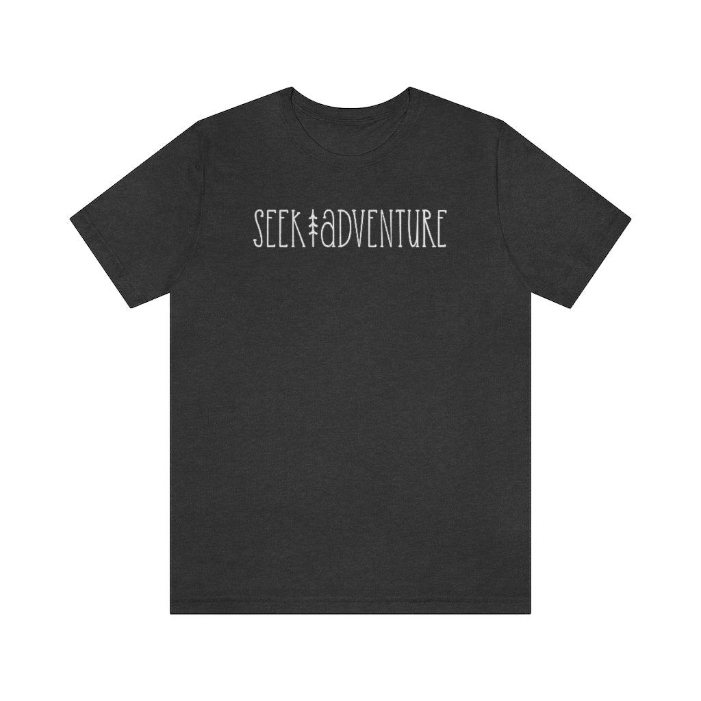 Seek Adventure Short Sleeve Tee - Crystal Rose Design Co.