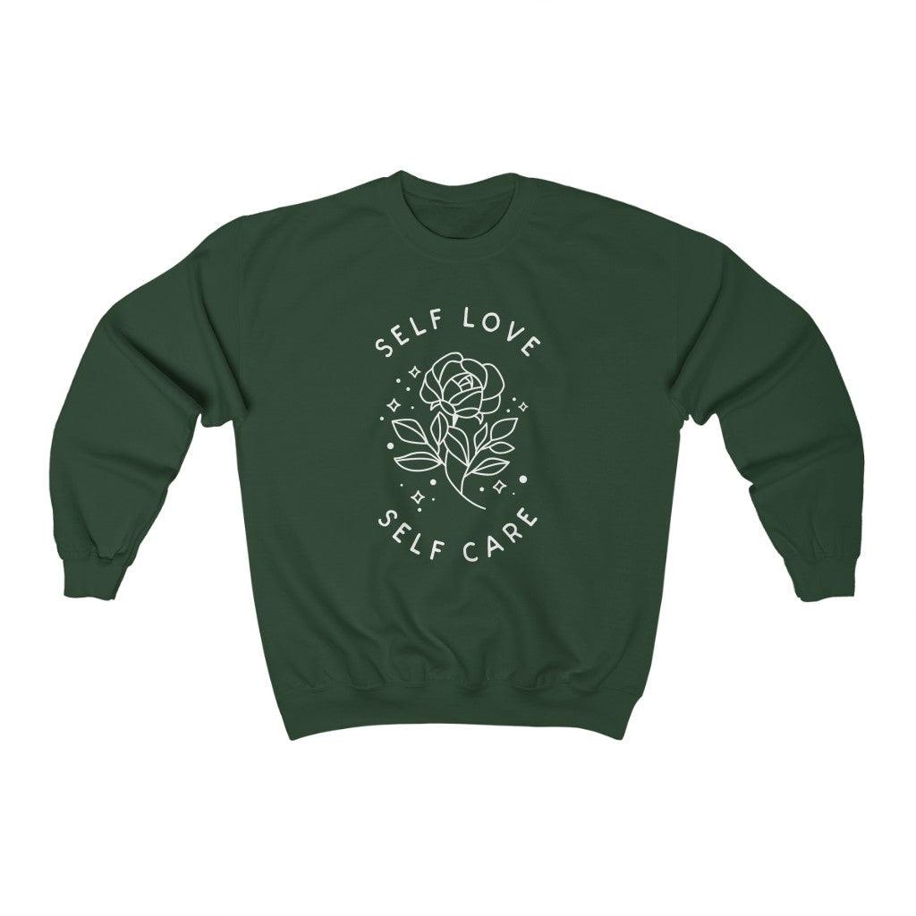 Self Love Self Care Crewneck Sweatshirt