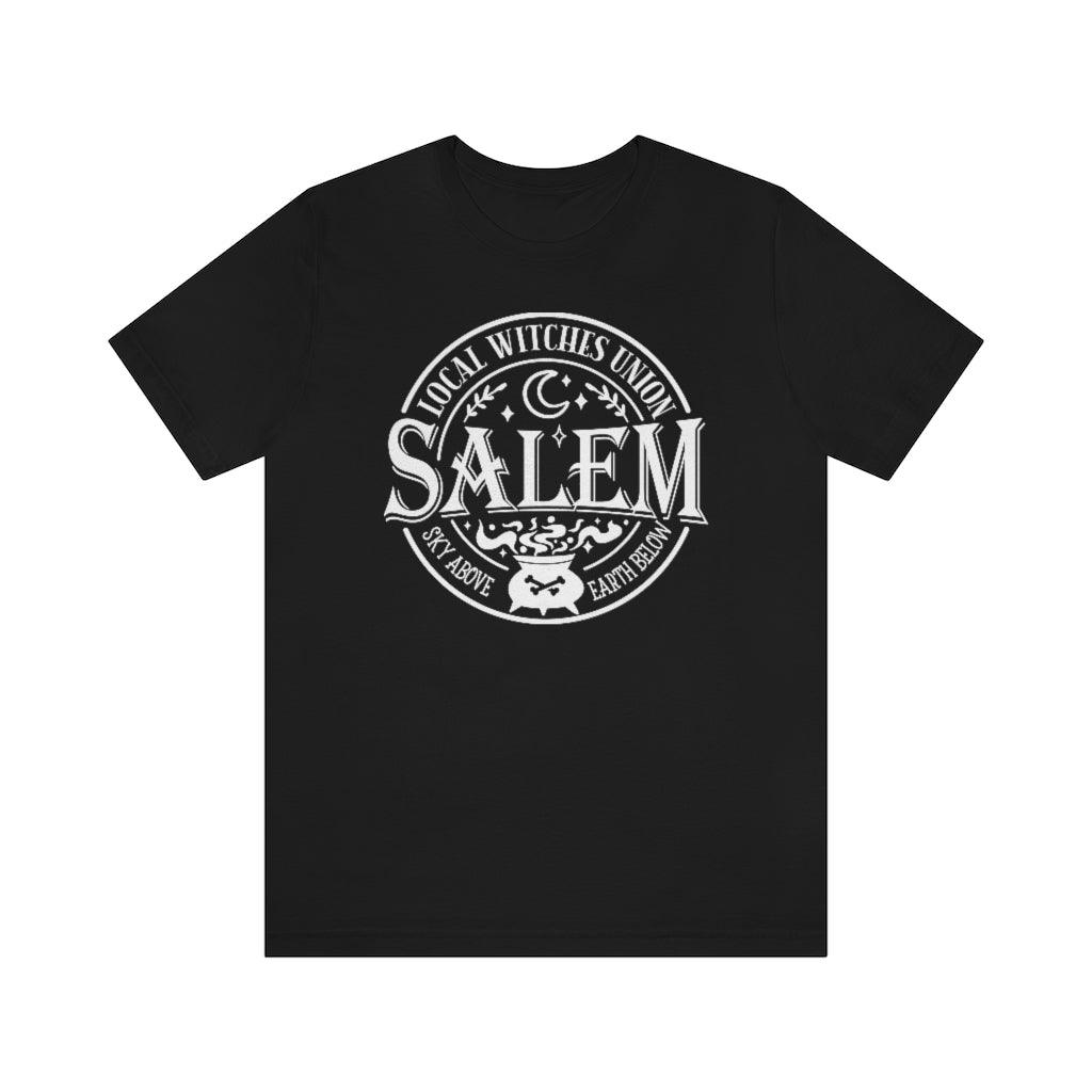 Salem Witches Union Halloween Short Sleeve Tee
