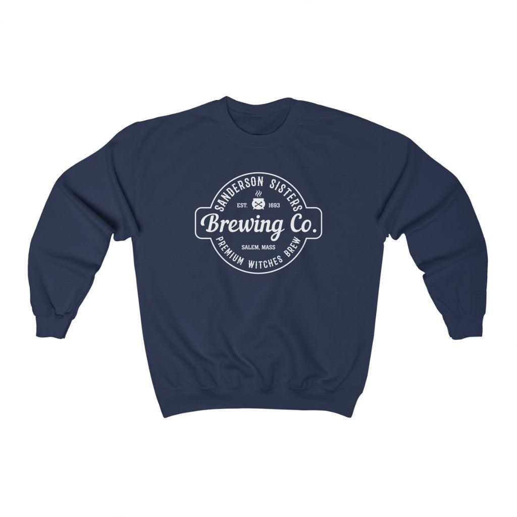 Sanderson Sisters Brewing Co. Halloween Crewneck Sweatshirt - Crystal Rose Design Co.