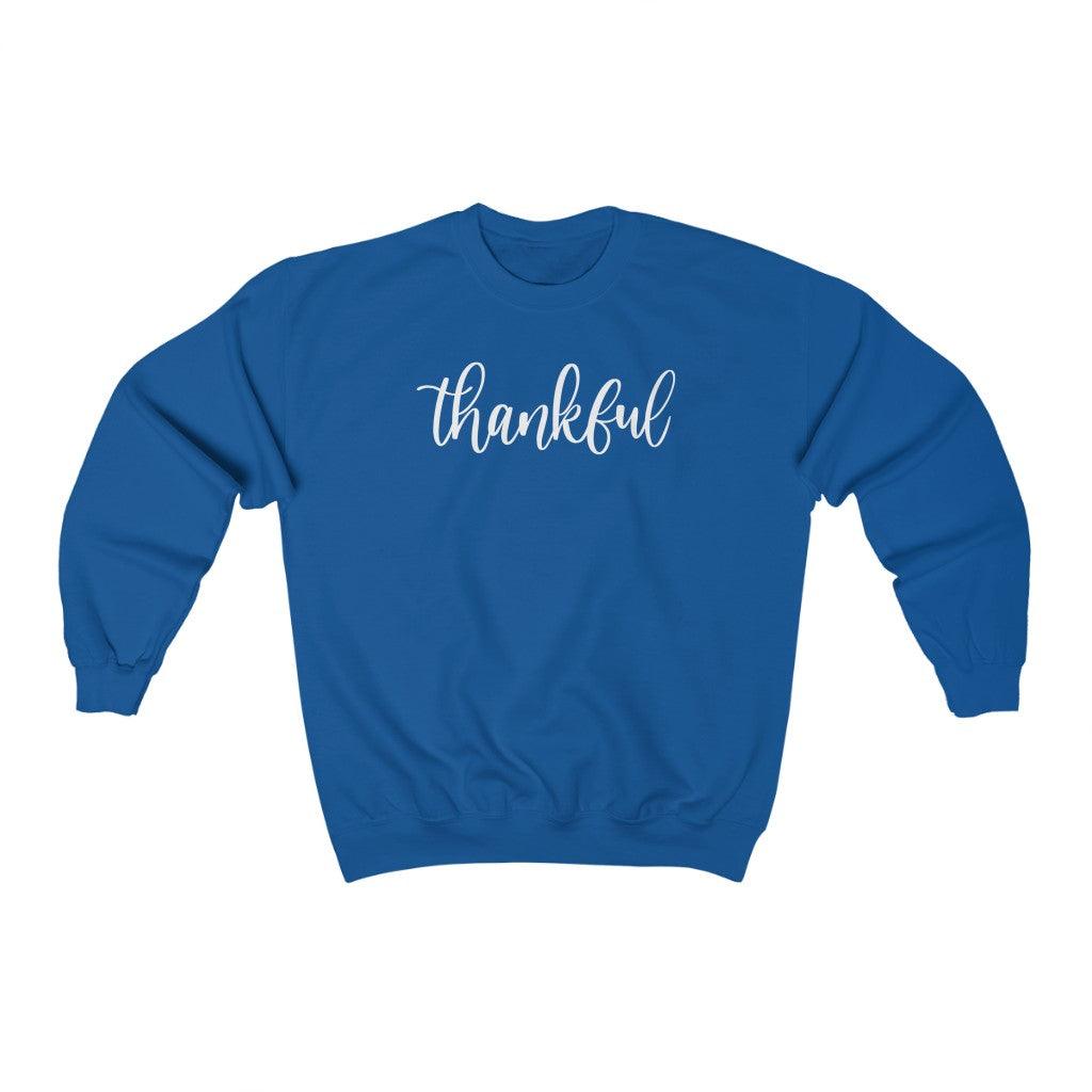 Thankful Crewneck Sweatshirt - Crystal Rose Design Co.