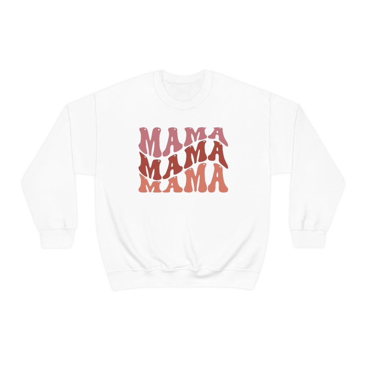 Retro Mama Crewneck Sweatshirt - Crystal Rose Design Co.