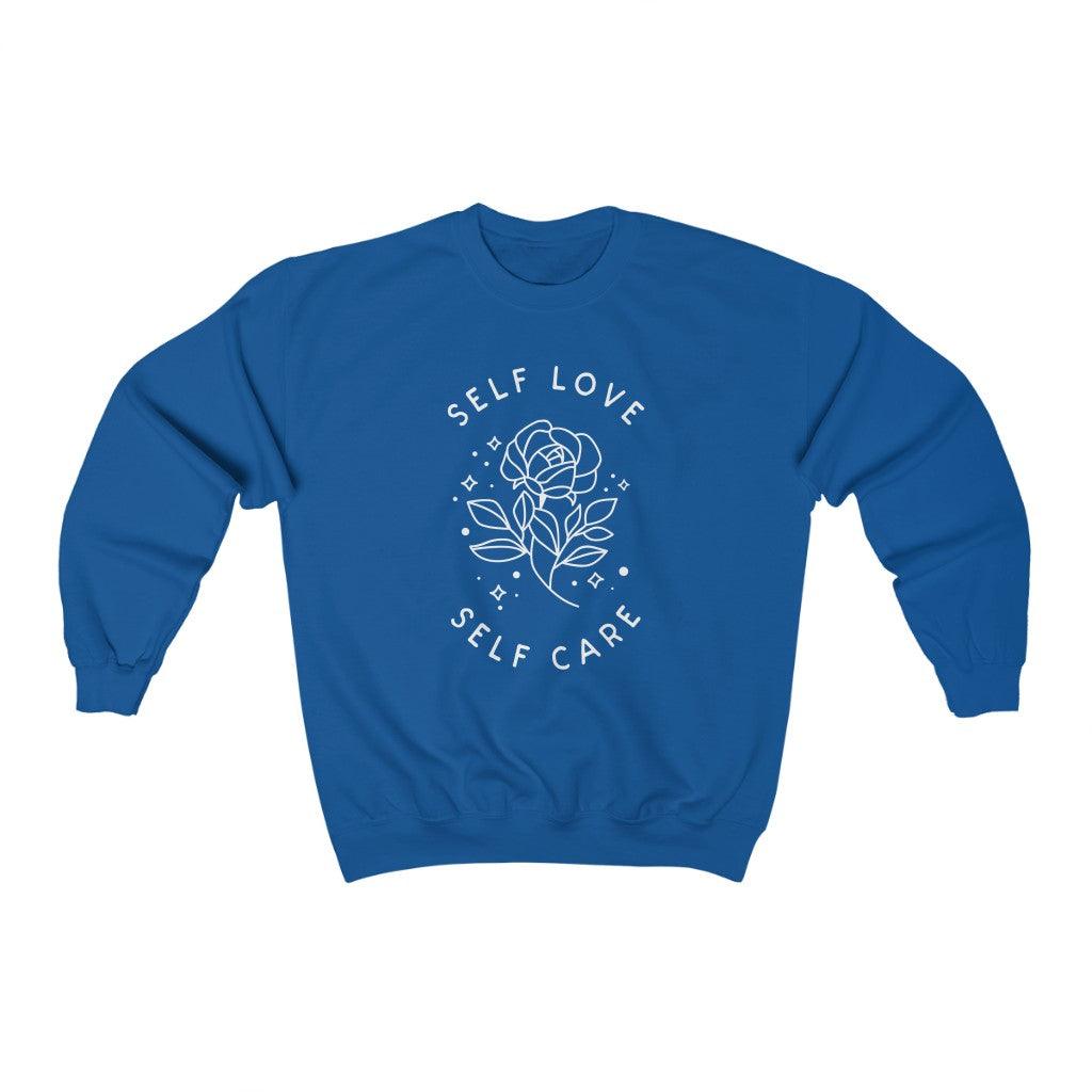 Self Love Self Care Crewneck Sweatshirt